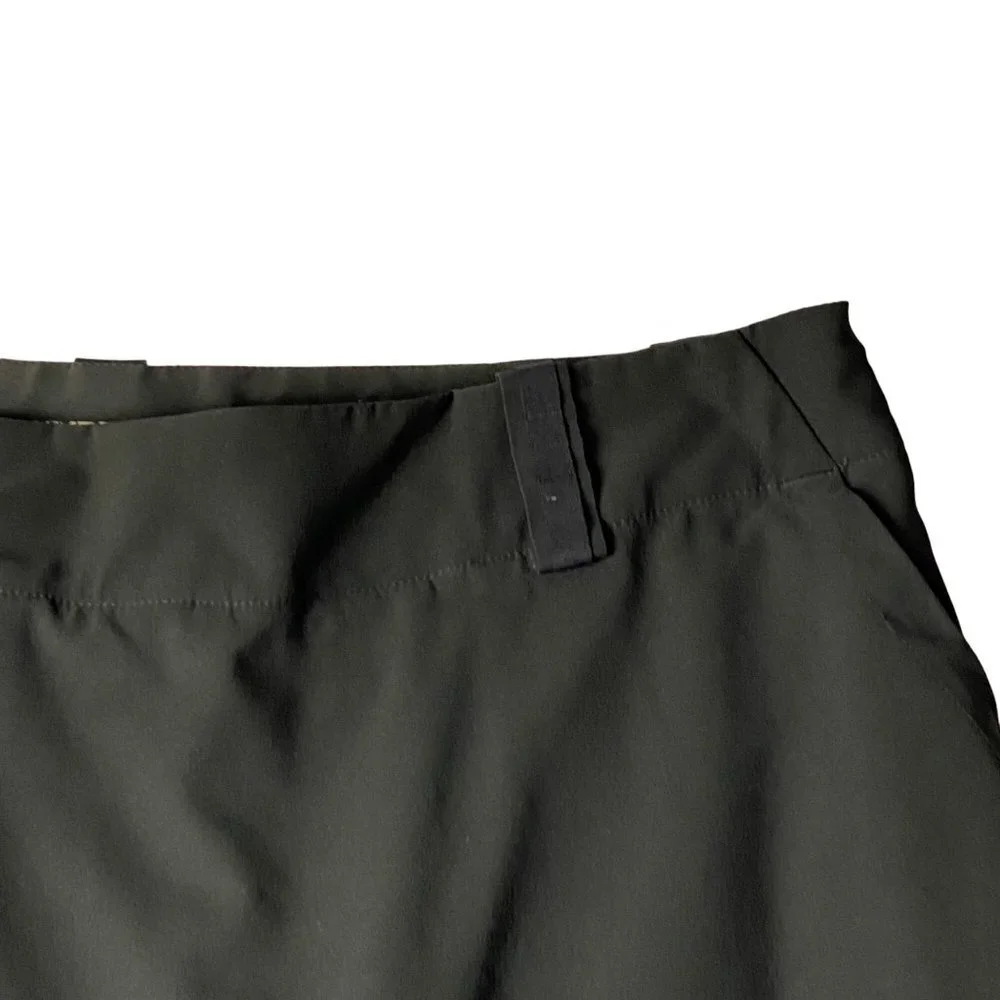 Nike Golf Skort Women Size 8 Black Fit Dry Skirt‎ Shorts Athletic Tennis Pockets
